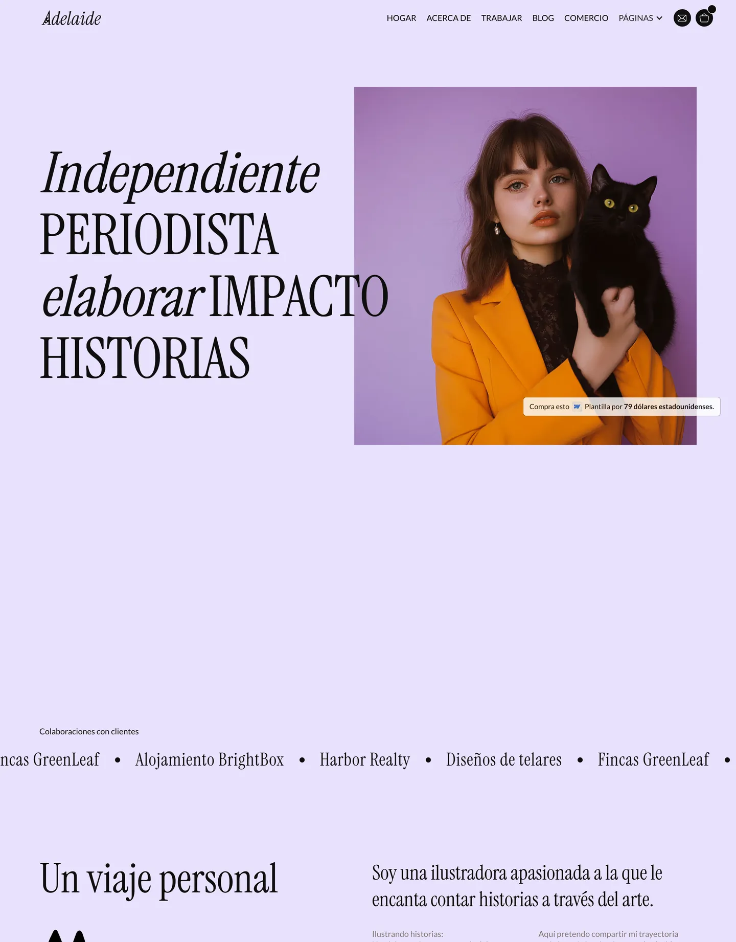 Diseño de página web para agencias y estudios