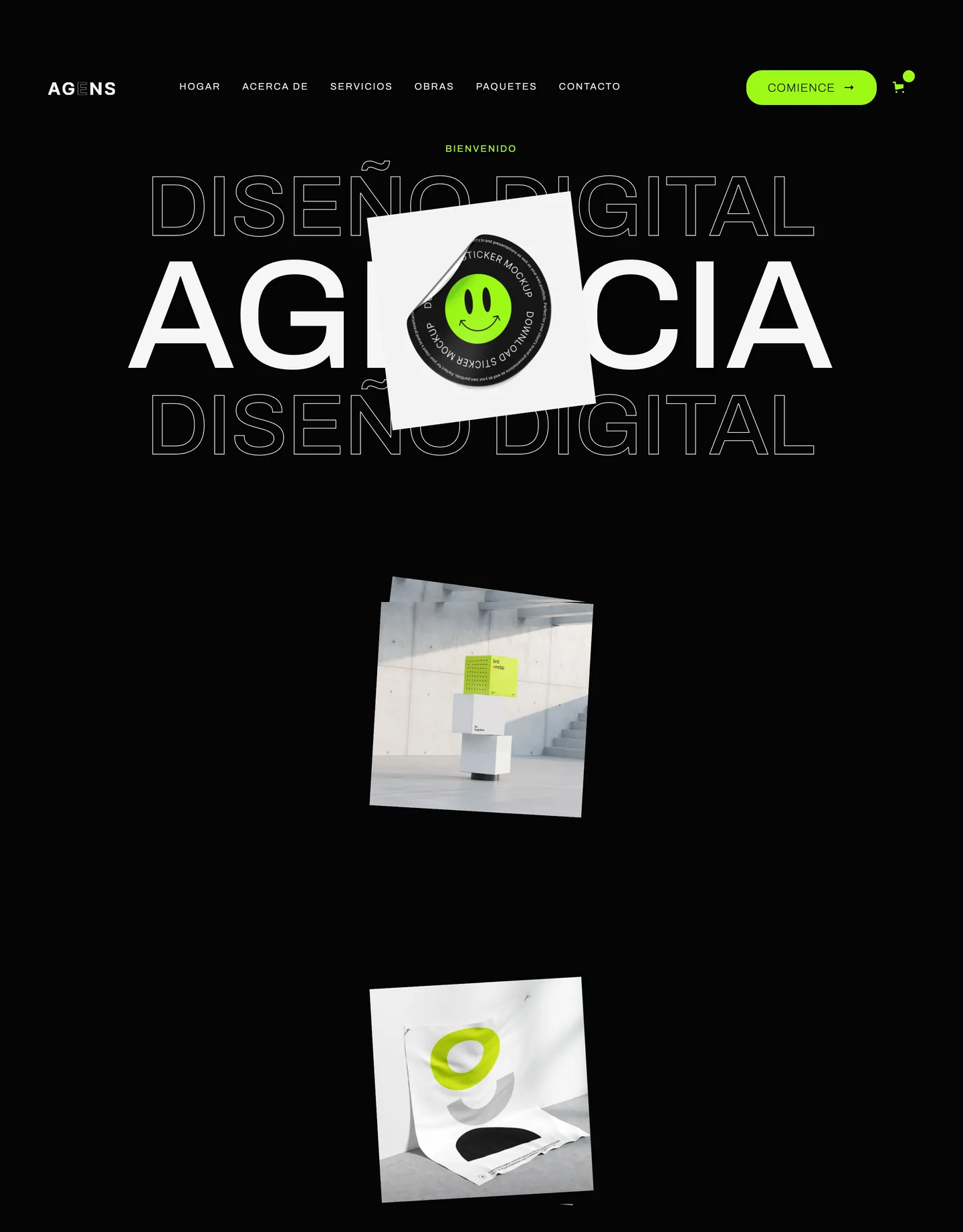 Diseño de página web para agencias y estudios