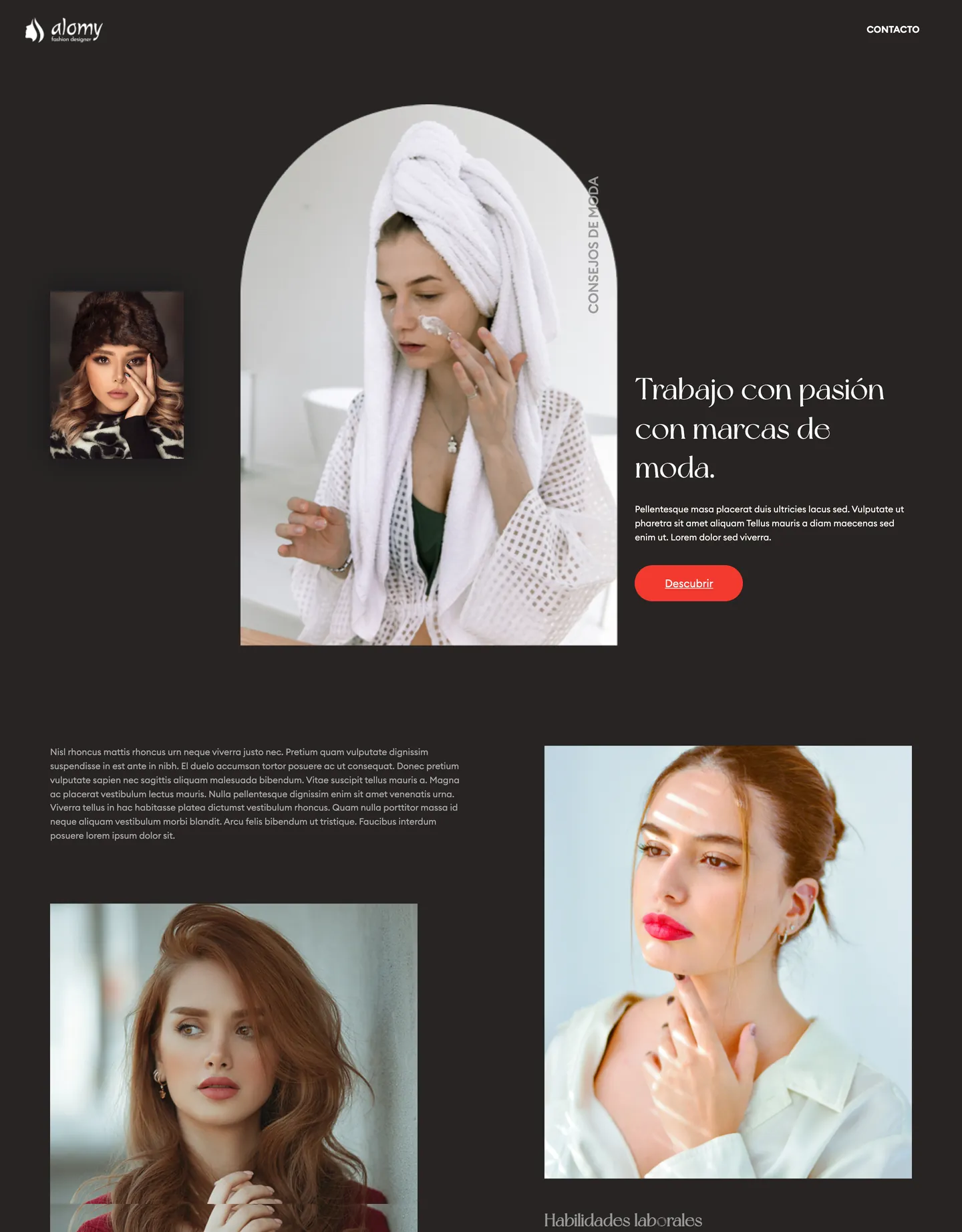 Diseño de página web para agencias y estudios