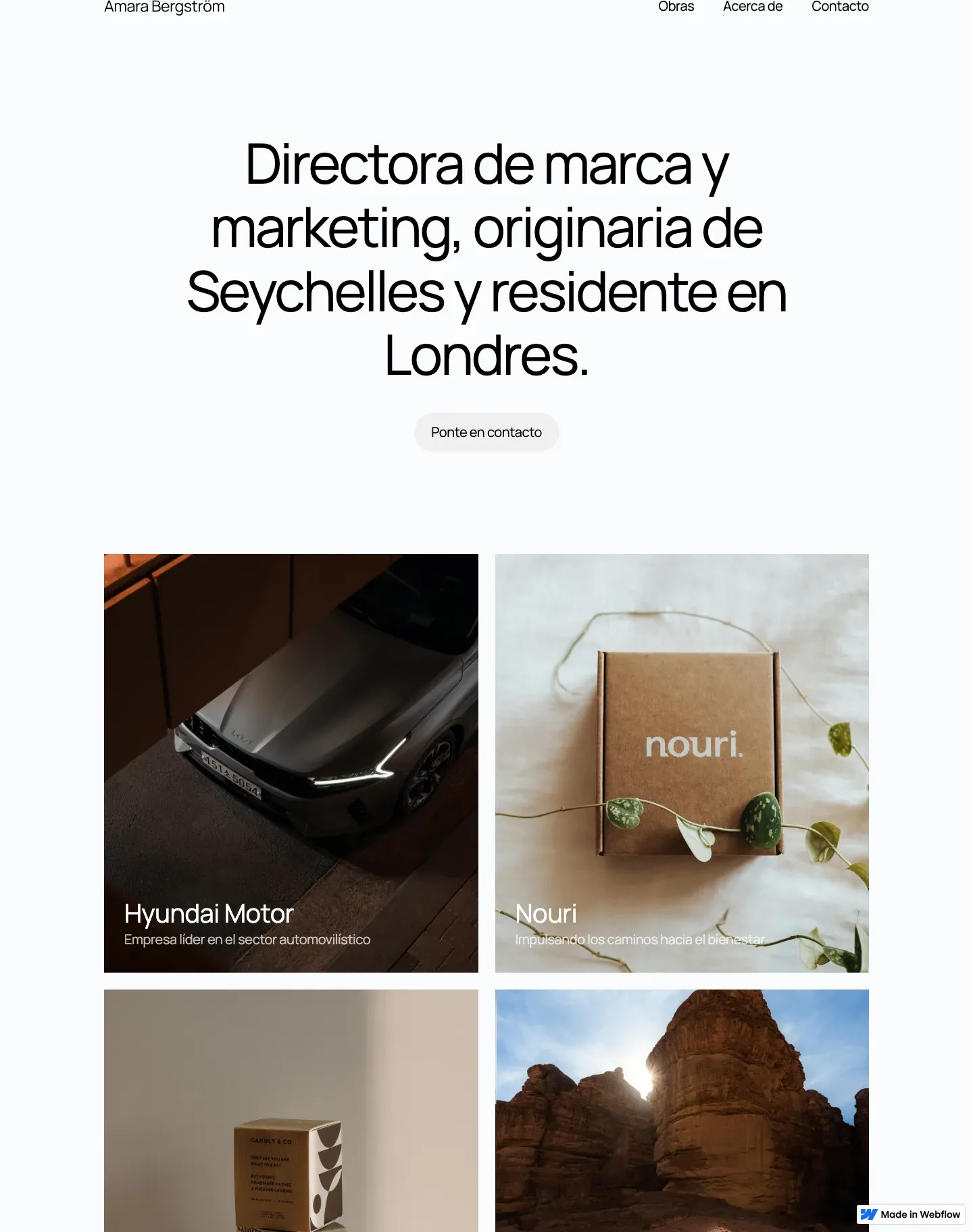 Diseño de página web para agencias y estudios