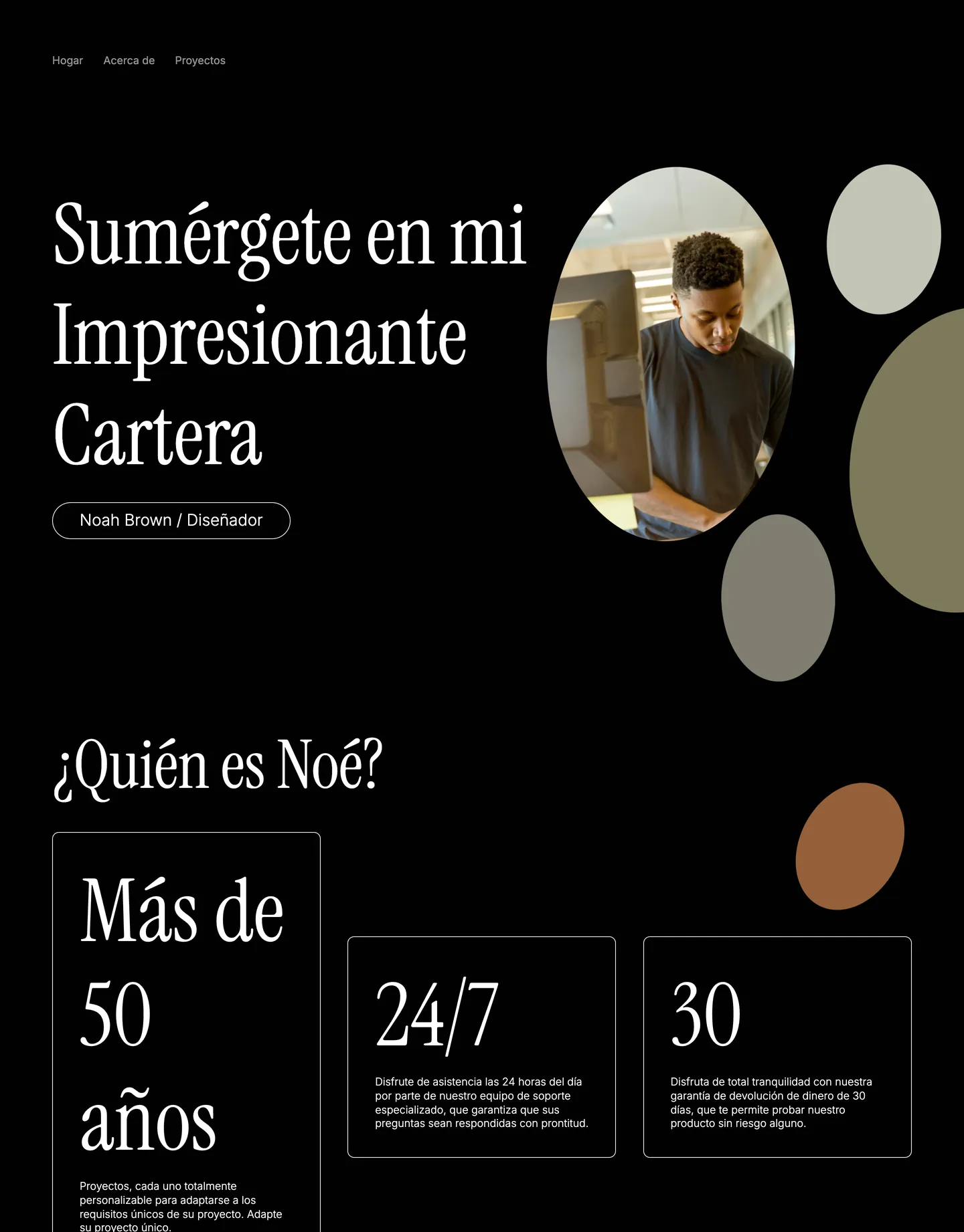 Diseño de página web para agencias y estudios