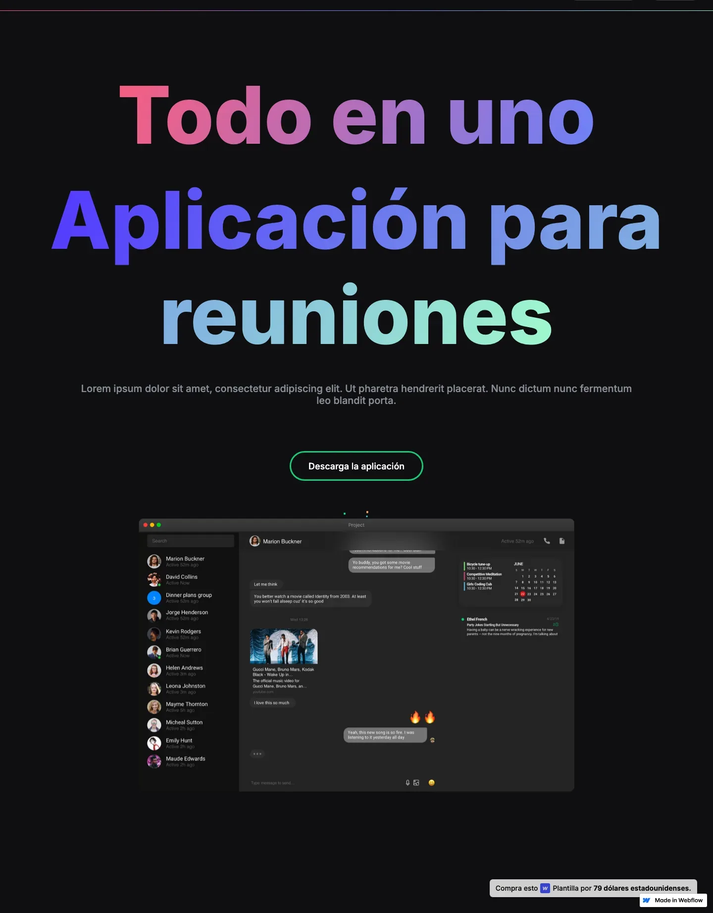 Diseño de página web para landing pages