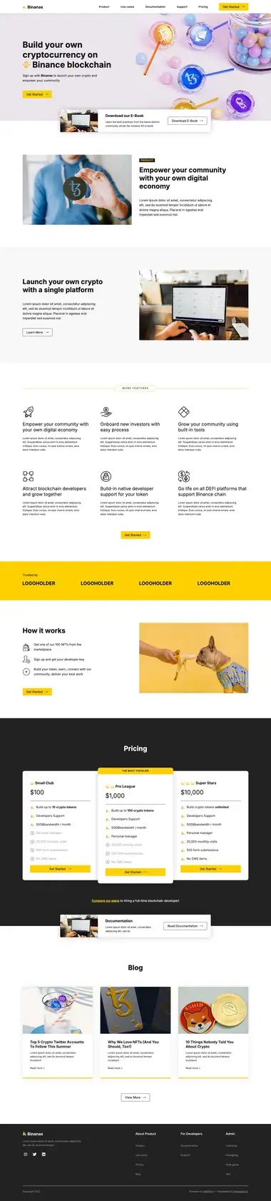 Diseño de página web para landing pages