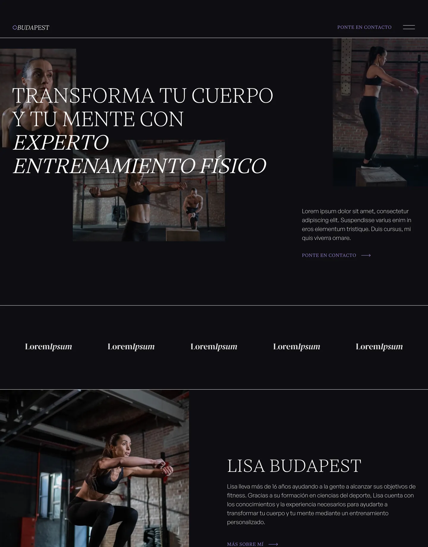 Diseño de página web para consultoría y coaching