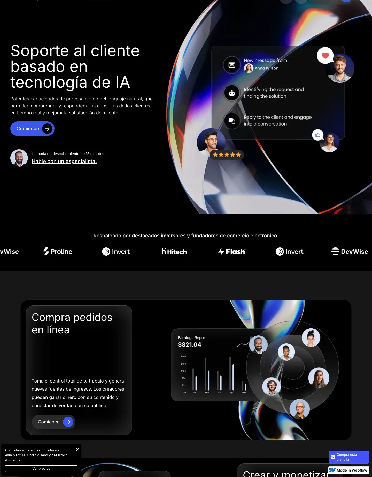 Diseño de página web para tienda online