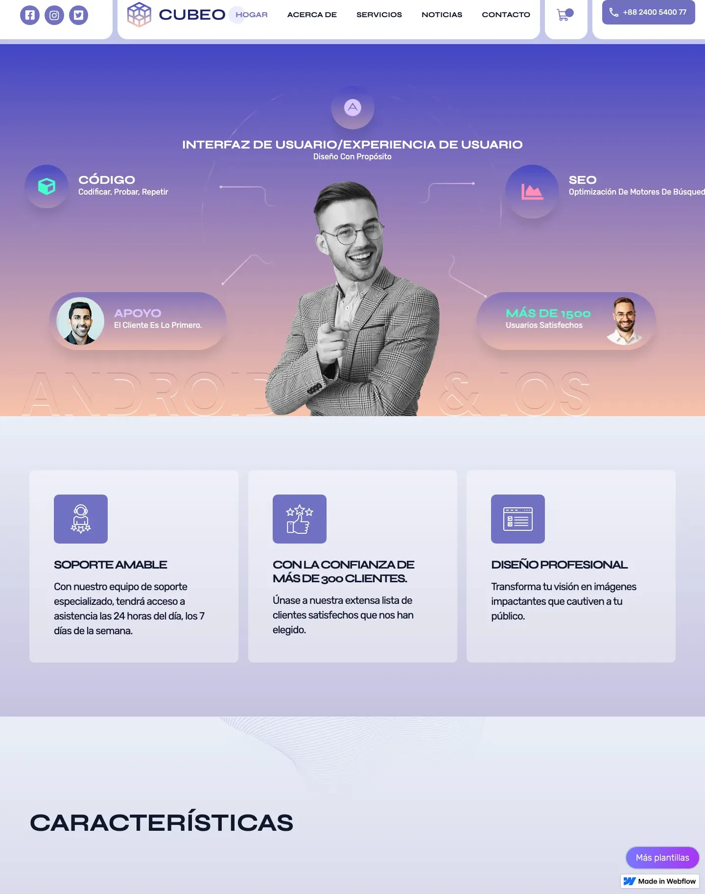 Diseño de página web para tienda online