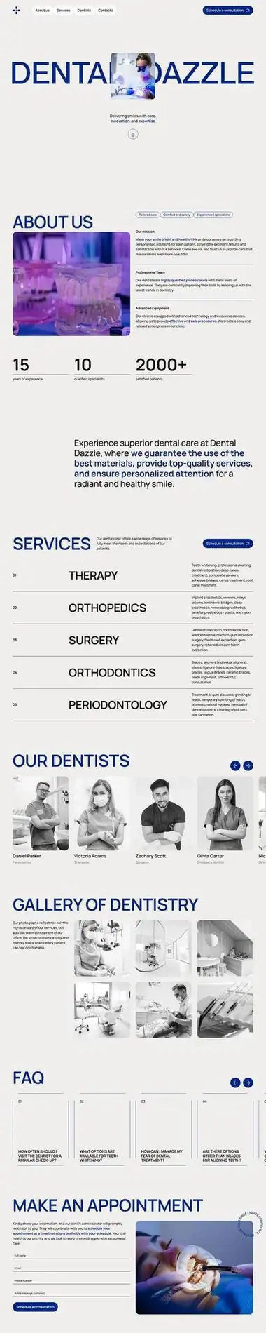 Diseño de página web para salud y bienestar
