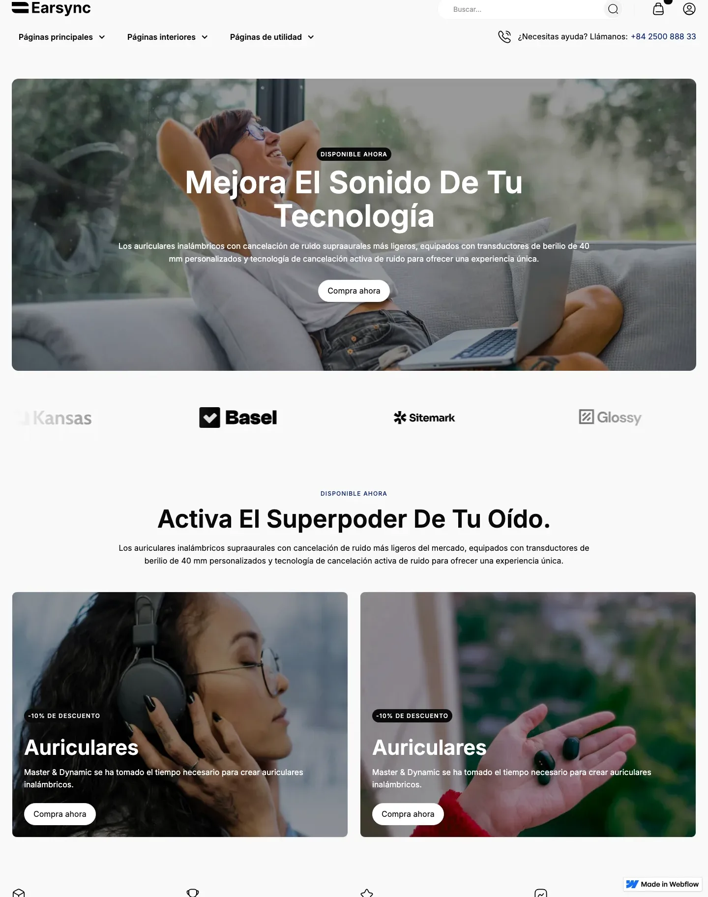 Diseño de página web para tienda online