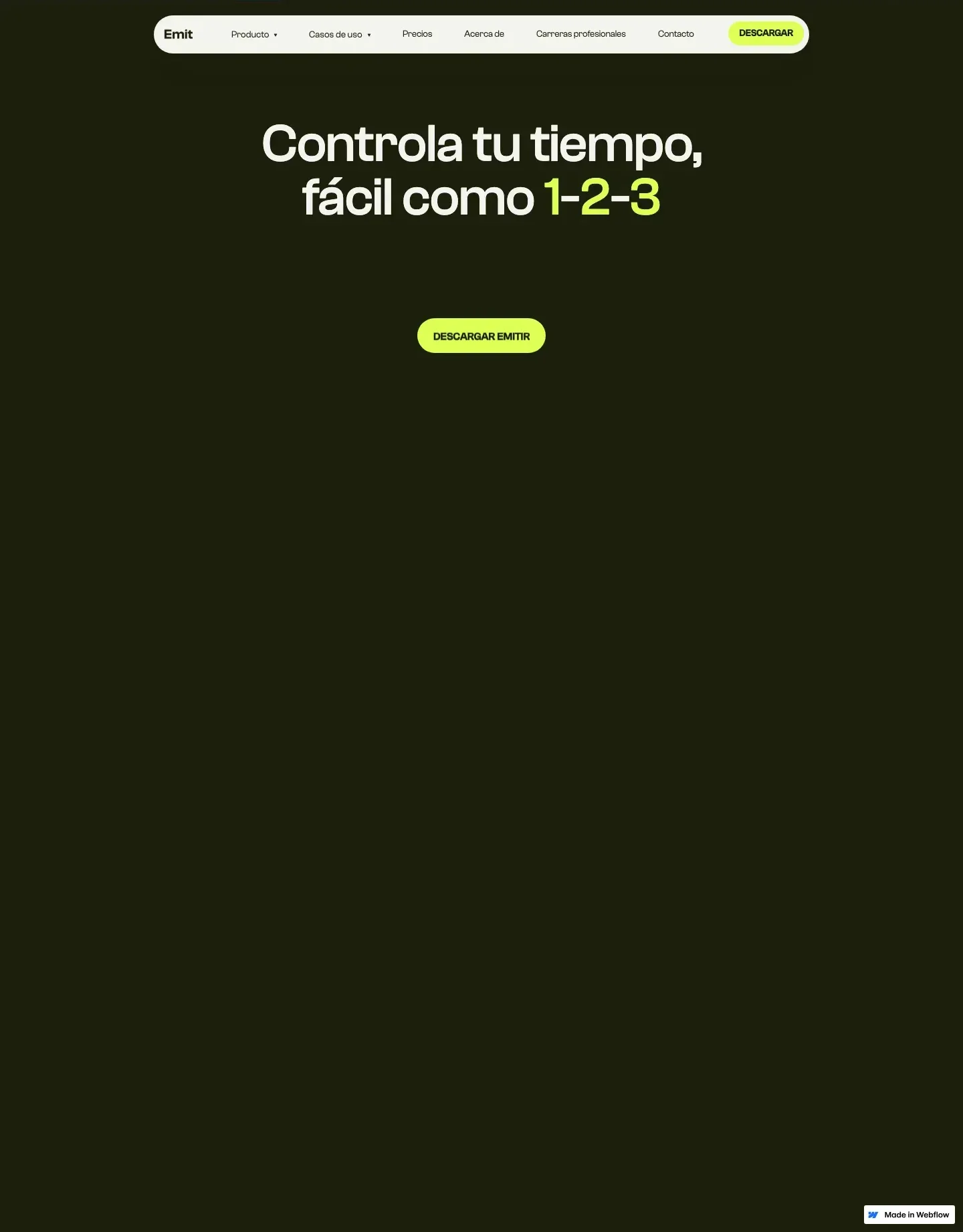 Diseño de página web para landing pages
