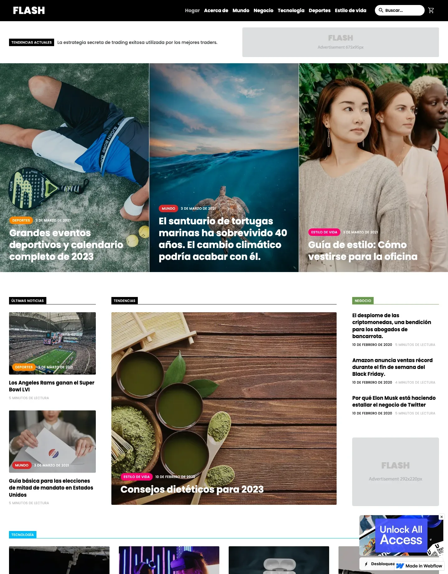 Diseño de página web para belleza y estética
