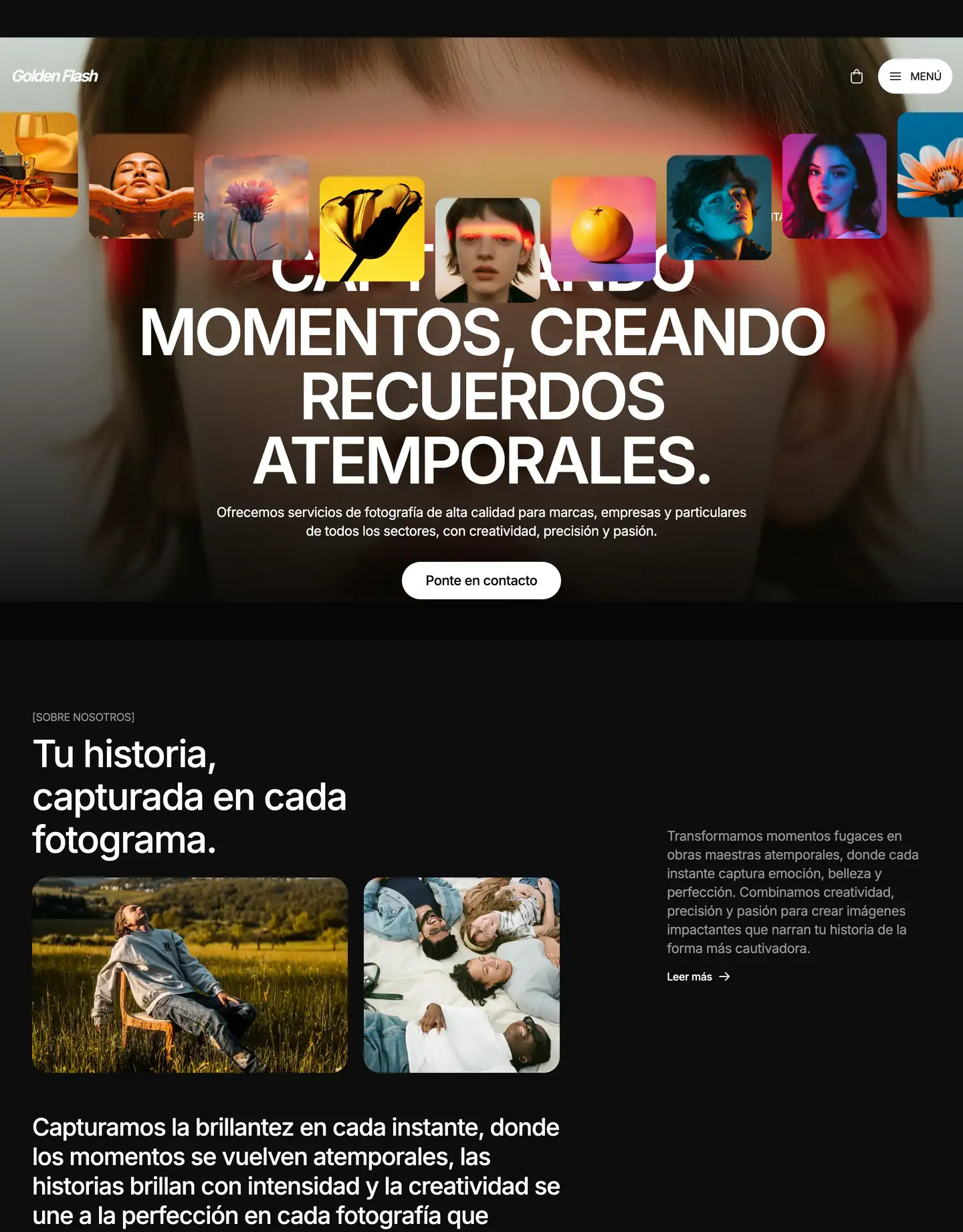 Diseño de página web para belleza y estética