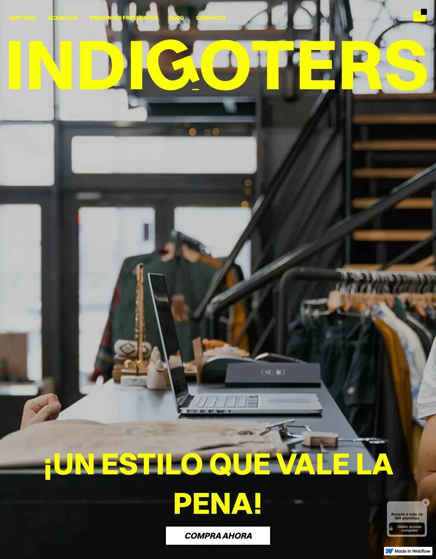 Diseño de página web para tienda online