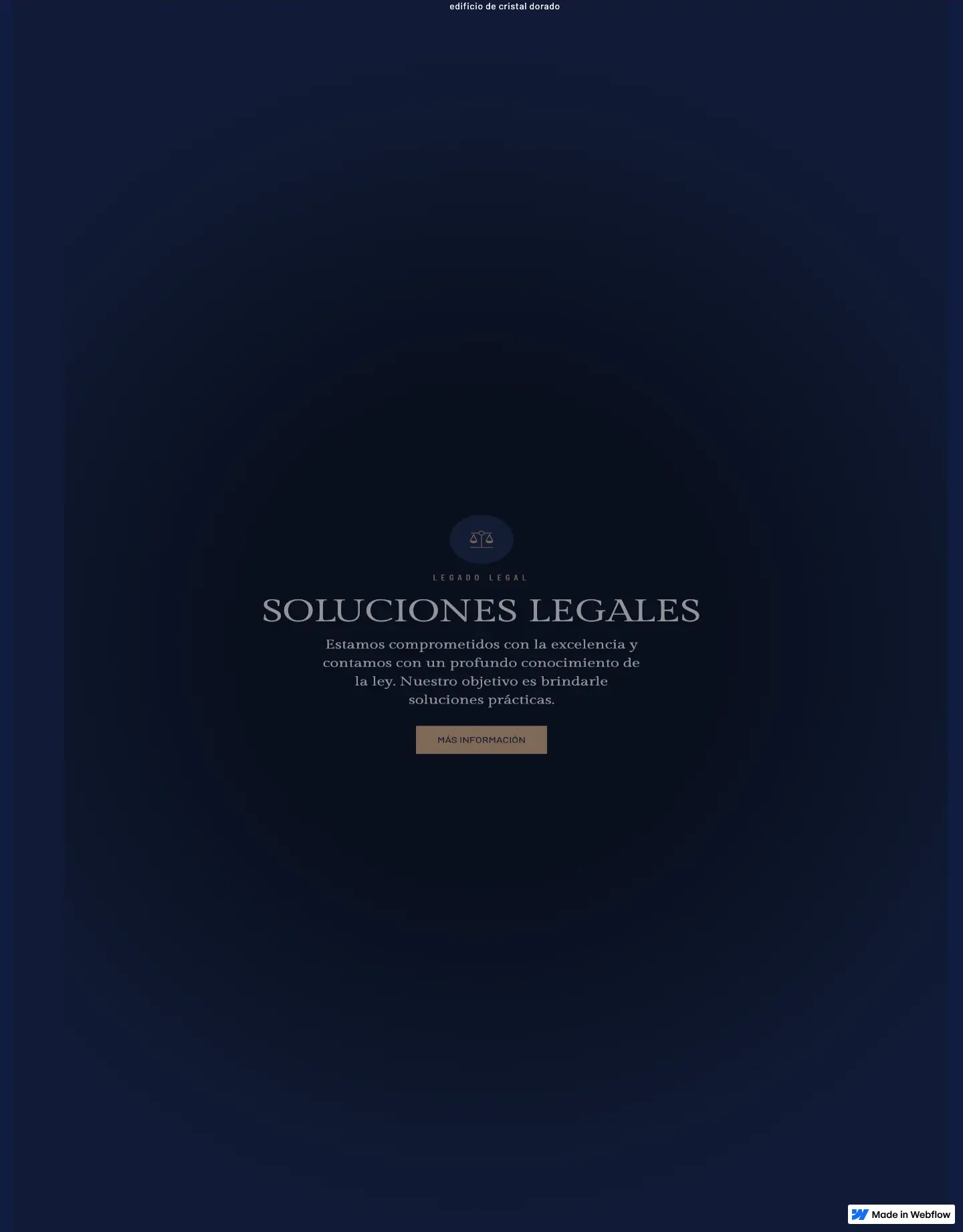 Diseño de página web para abogados