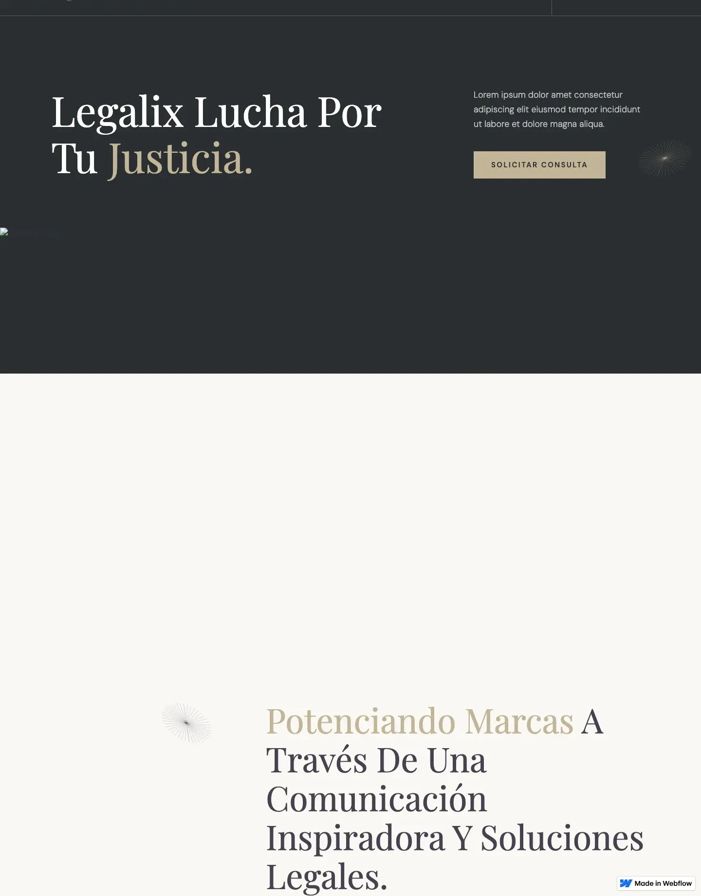 Diseño de página web para abogados