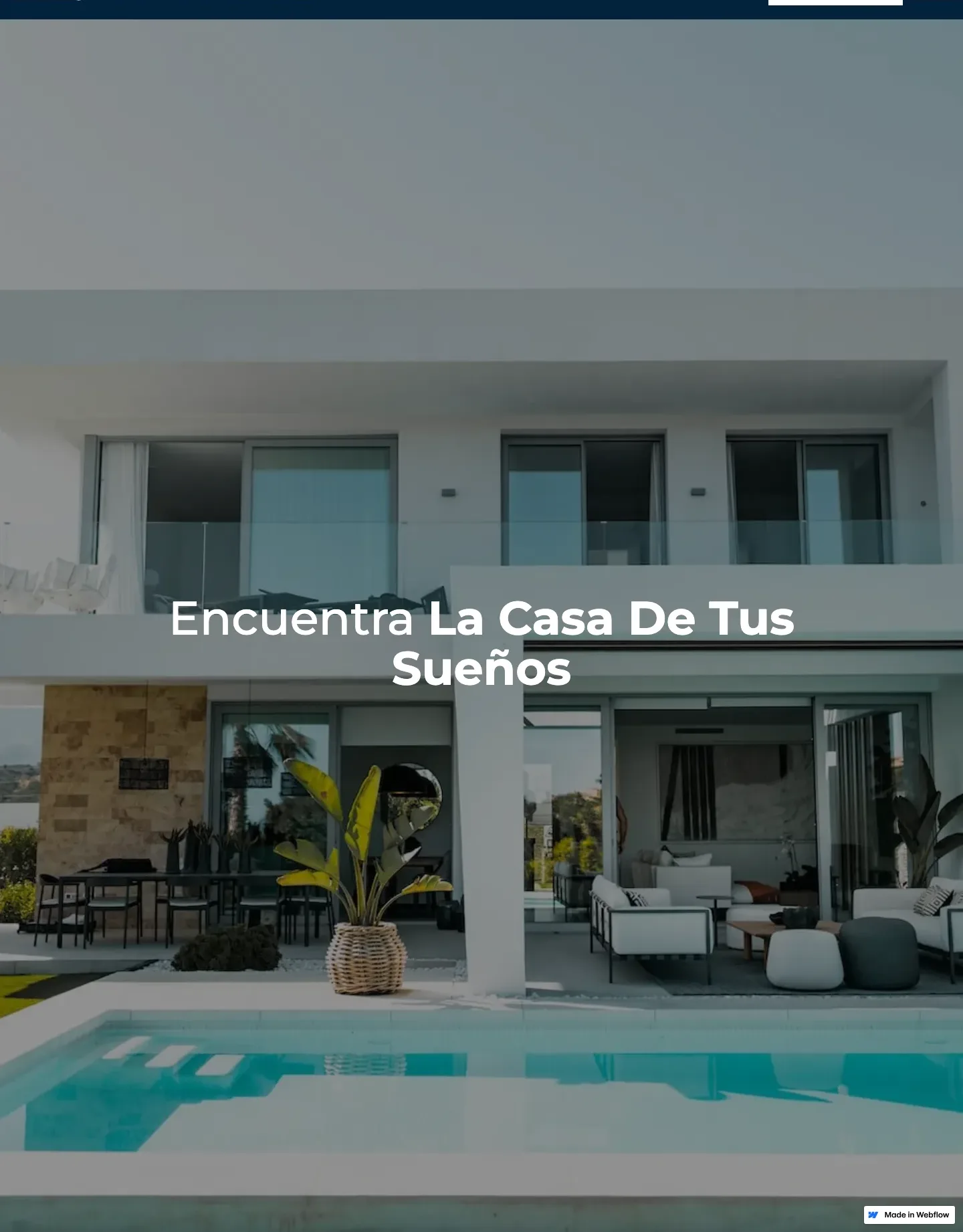 Diseño de página web para inmobiliarias