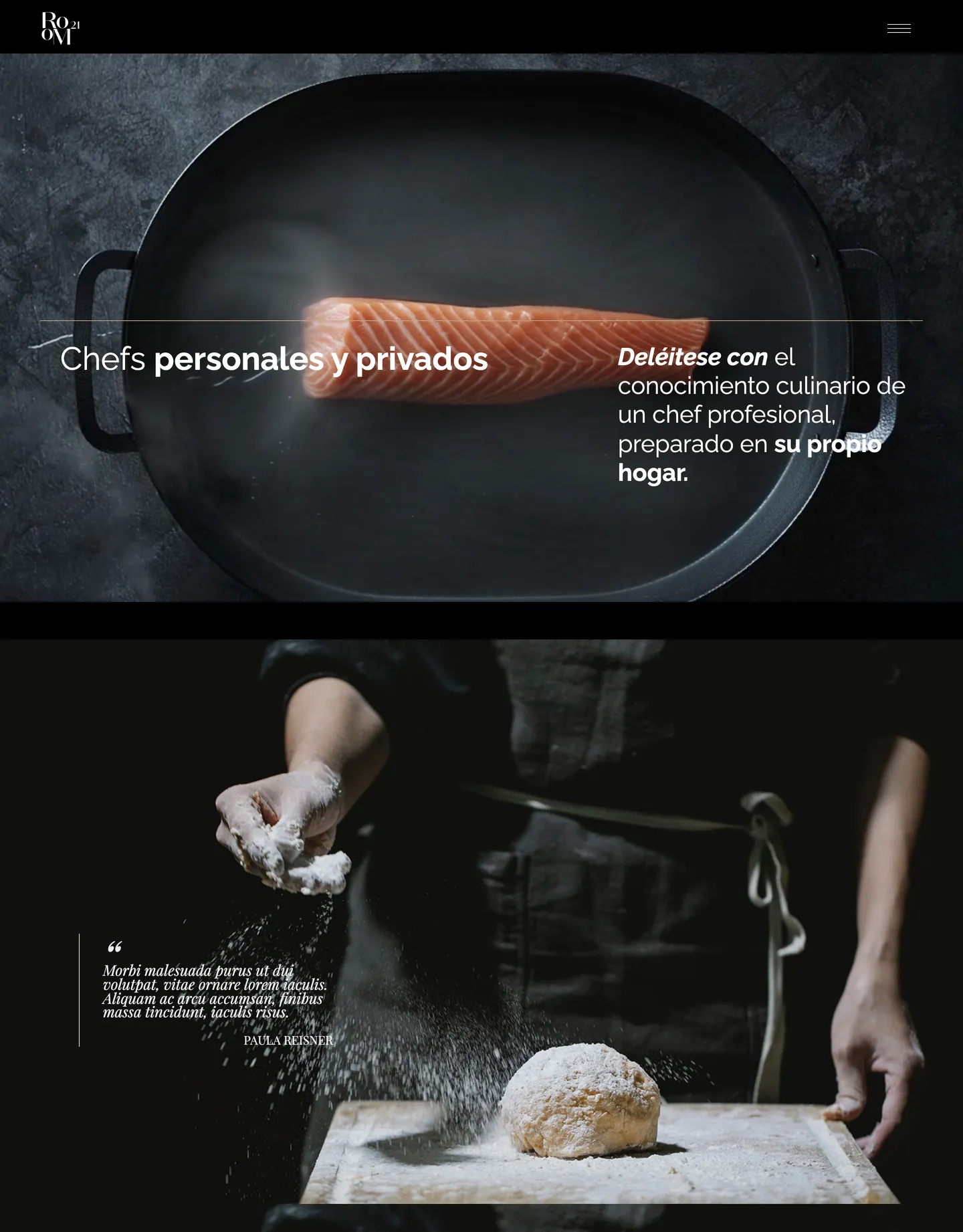 Diseño de página web para restaurantes y cafés