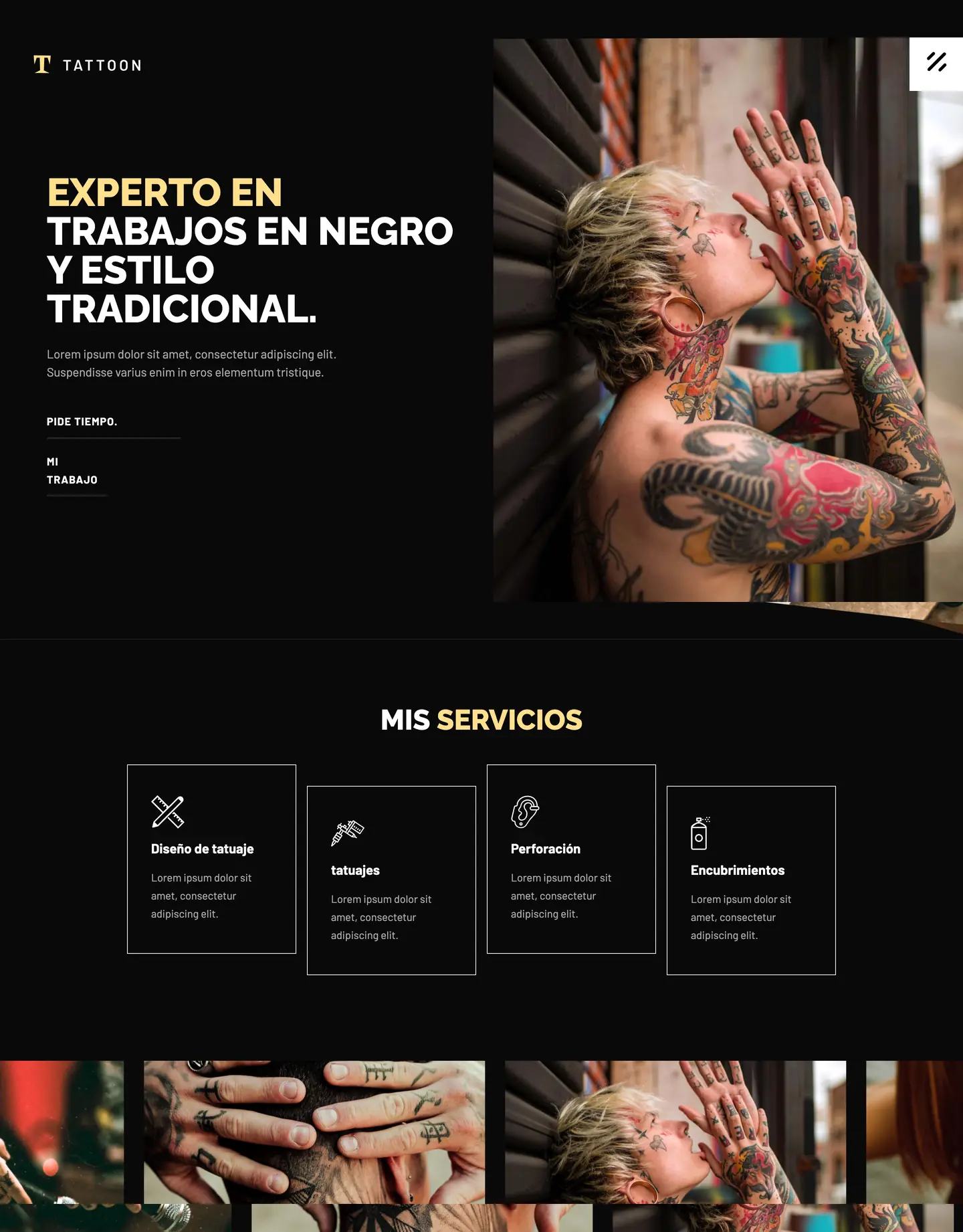 Diseño de página web para belleza y estética