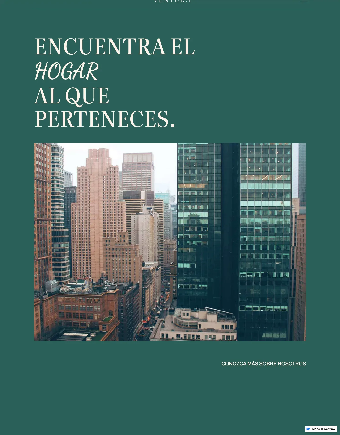 Diseño de página web para inmobiliarias