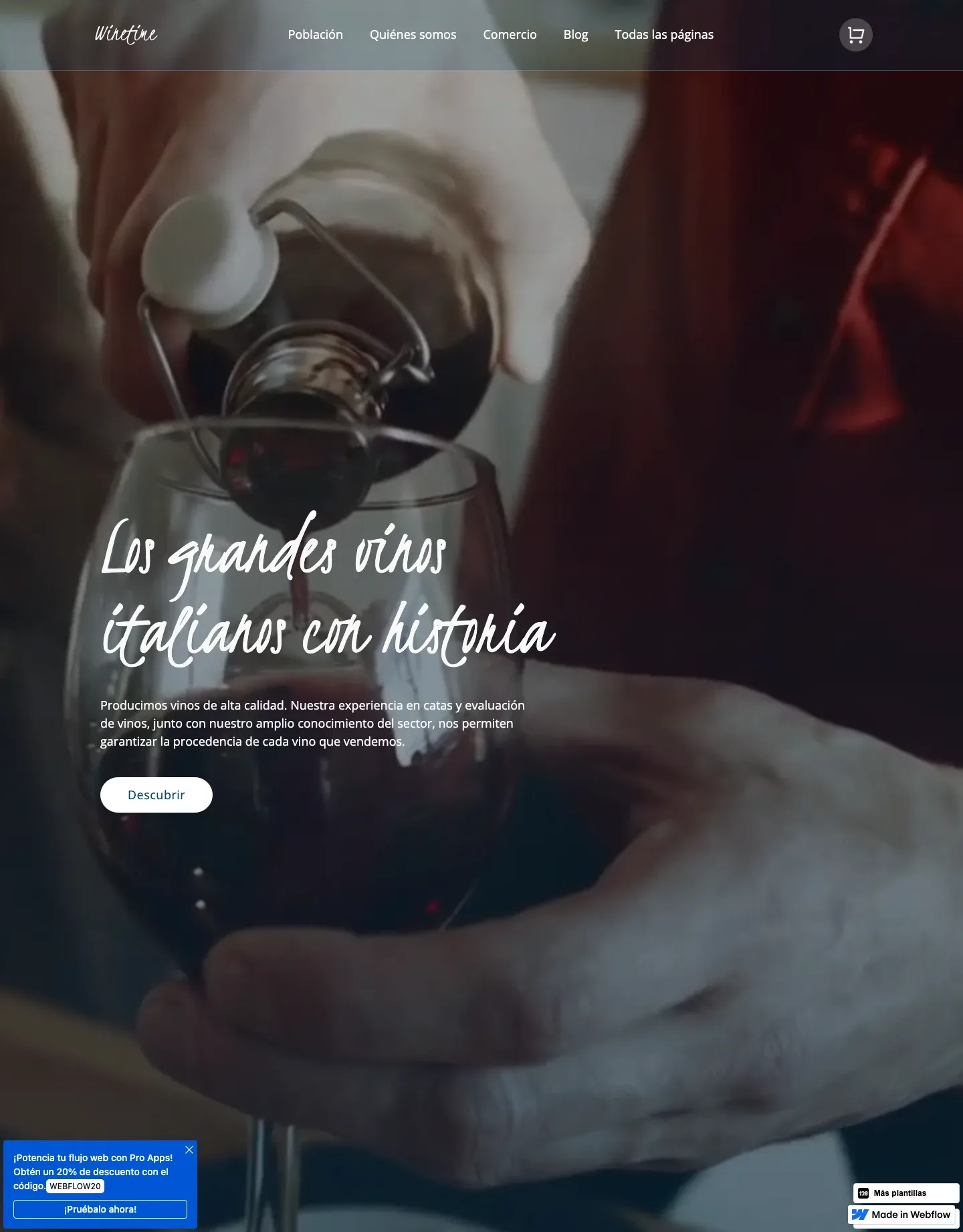 Diseño de página web para restaurantes y cafés